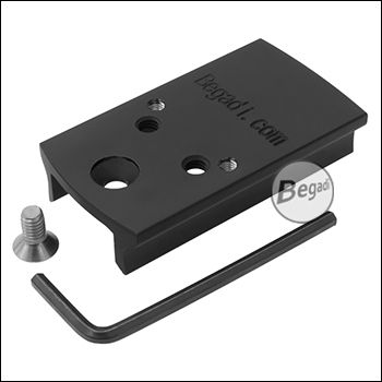 Begadi Red Dot Mount Plate (hoch) für Army Armament R601 HiCapa / TTI Combat Master GBB Serie
