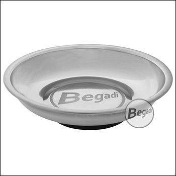 Begadi stainless steel magnetic dish (magnetic plate, screw plate) with 10cm diameter