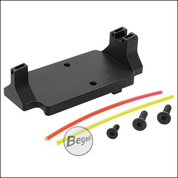 WE G17, G19 / KJW KP13 Montageplatte für Reddots -19mm-