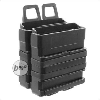 BEGADI Basic Hardshell Magazintaschen / Mag Pouch Bundle 7.62mm [SR25, M14, MK17 etc.] -schwarz-