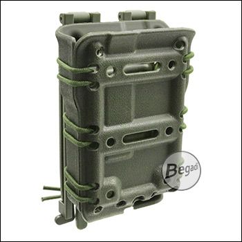 BEGADI "Multi Fit" Polymer Magazintasche / Mag Pouch 5,56mm Carbine [M4, AK, G36 etc.] -olive-
