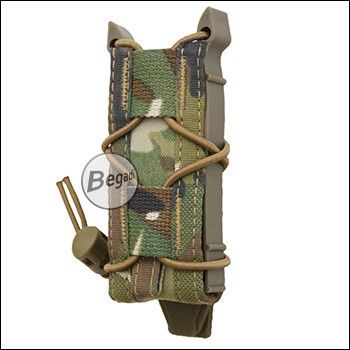 Begadi Basic Magazine Pouch / Mag Pouch for pistols, (single &amp; double stack) made of plastic &amp; nylon -multiterrain-