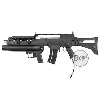 S&T ST316 K inkl. Grenade Launcher mit Begadi HPA / CO2 System und PRO HopUp (frei ab 18 J.)