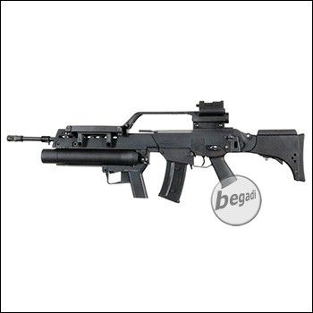 S&amp;T ST316 incl. Grenade Launcher S-AEG with Begadi CORE EFCS / Mosfet (free from 18 y.)