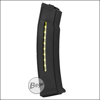 S&T UST 45 MidCap Magazin (9mm Version), Nylon Fiber, mit Sichtfenster (100 BBs)