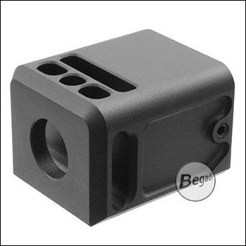 Begadi Alu Mini Compensator / Flashhider for G-Series GBBs (14mm CCW)