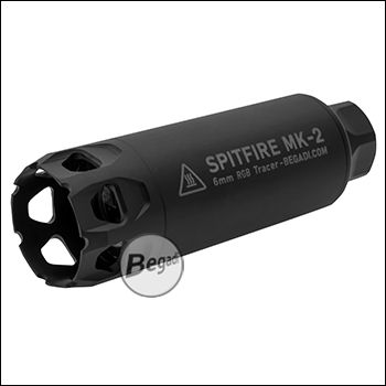 Begadi SPITFIRE MK2 RGB Tracer mit Mündungsfeuer Simulation (14mm CCW, 11mm CW) -schwarz-