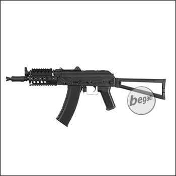 Begadi AK S 74 UN Sport Semi AEG with Rail and Begadi CORE EFCS / Mosfet, black (18+)