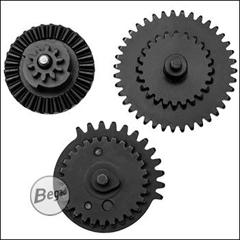 Cyma Short Stroke 13:1 CNC Steel Gear Set with 12 teeth Sector Gear (GEN.2)