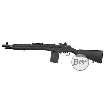 Begadi M14 Sport "Socom" Upgrade S-AEG with Begadi CORE EFCS / Mosfet &amp; PRO HopUp -black- (free from 18 y.)