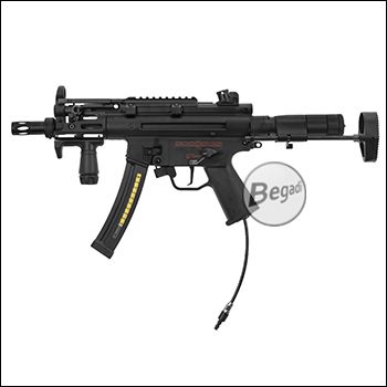 Begadi Sport SMG "Mod 5K Tactical" mit Begadi HPA / CO2 System und PRO HopUp (frei ab 18 J.)