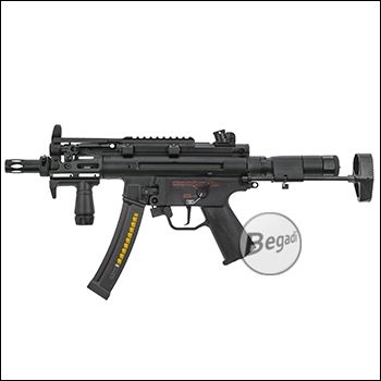 Begadi Sport SMG "Mod 5K Tactical“ -GEN.5- Upgrade S-AEG mit Begadi PRO HopUp & CORE EFCS / Mosfet (frei ab 18 J.)