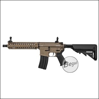 Begadi Sport M4 "NOVA" Daniel Defense MK18 -GEN.5- Upgrade S-AEG with PRO HopUp, CORE EFCS / Mosfet &amp; FSWS -burnt bronze- (free from 18 yrs.)