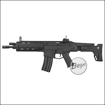 A&K MSK CQB Upgrade S-AEG, V1.1, mit FSWS, Begadi CORE EFCS / Mosfet, Mamba Motor & PRO HopUp -schwarz- (frei ab 18 J.)