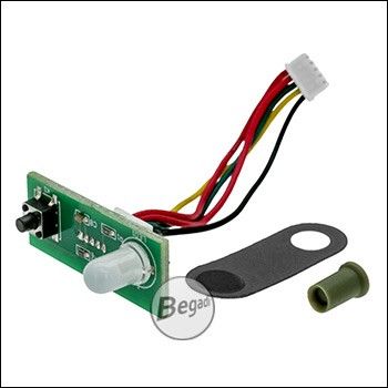 LED & Schalter Platine (Ersatzteil) für Begadi M1 Bewegungssensor