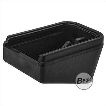 Magazine base for Army Armament R17 / KJW KP-13 / WE-G series GBB magazines (plastic version) -black-