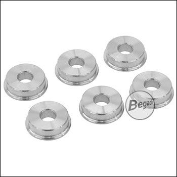 Begadi PRO -8mm- CNC steel bushings with laser marking (6 pieces)