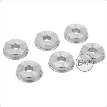 Begadi PRO -9mm- CNC steel bushings with laser marking (6 pieces)