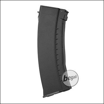 E&L AK 74N Midcap Magazin, Kunststoff -schwarz- (120 BBs)