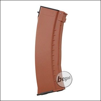 E&amp;L AK 74N Midcap magazine, plastic -orange- (120 BBs)