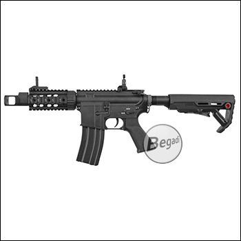 E&C M4 "SQB" Compact S-AEG -Version 2 mit Mamba Motor, FSWS 2.0, Speed Trigger- mit Begadi CORE EFCS / Mosfet (frei ab 18 J.)