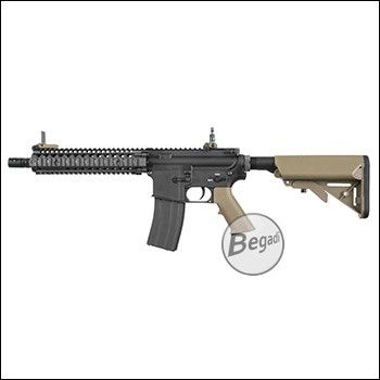 E&amp;C M4 "MK18 MOD" -GEN.4- S-AEG with Begadi CORE EFCS / Mosfet &amp; PRO HopUp -bicolor- (free from 18 y.o.)