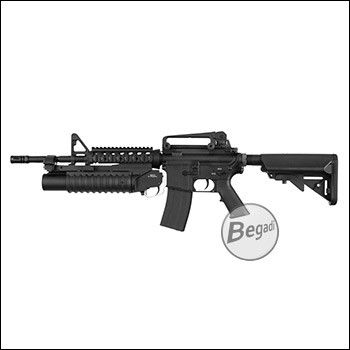 E&C M4 A1 incl. M203 UGL -GEN.4- Semi AEG with Begadi CORE EFCS / Mosfet & PRO HopUp (18+)