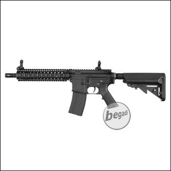 E&amp;C MK18 MOD05 -GEN.4- (EFCS, Mosfet, short stroked, ambidex, Speed Trigger, PRO HopUp) AEG mit Metallgearbox &amp; Burst Modus -schwarz- &lt; 0,5 J.