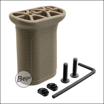 E&C Vertical Short Frontgriff, passend für M-LOK System -TAN-