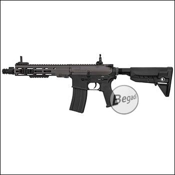 E&C BC-9 Competition -GEN.4- S-AEG mit Begadi CORE EFCS / Mosfet & PRO HopUp -schwarz / Sunset Gray - (frei ab 18 J.)