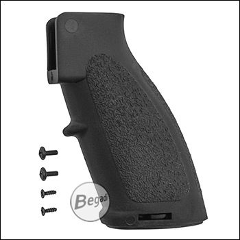 E&C Pistolengriff mit Motorhalter für SMR28 / SMR17 / SMR16 (mit Finger Tip) -schwarz-