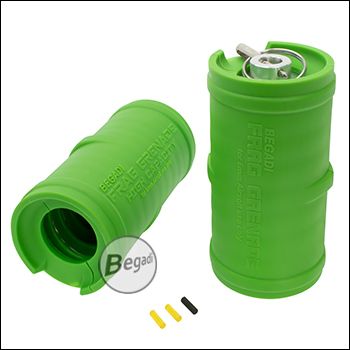 Begadi Frag Grenade Set, gas powered, modular, for 140 / 180 BBs, green (free from 18 y.)