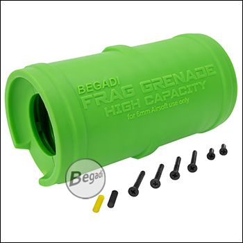 Replacement sleeve for Begadi Frag Grenade "High Capacity", 180 BBs -green-
