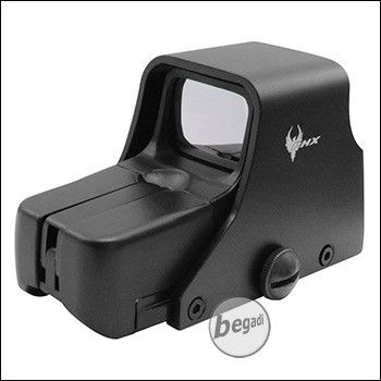 PHX 551 Style Red Dot Sight (red &amp; green - 10 levels) - black