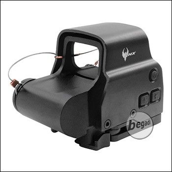 PHX 558 Style Red Dot Sight (red &amp; green - 10 levels) - black