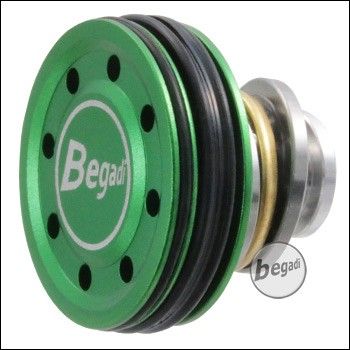 Begadi PRO CNC Alu Pistonhead (Gen.2) with Double O-Ring (Quad-Ring) and Ball Bearing