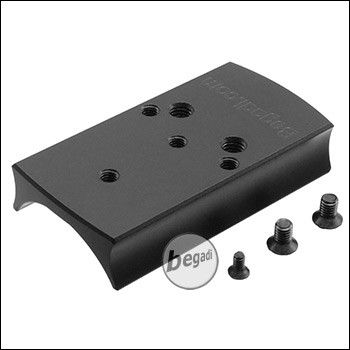 Begadi CNC Aluminum Red Dot Mounting Plate for Cyma CM.126 and CM.132 AEPs