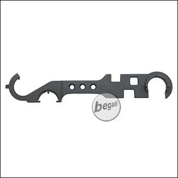 Begadi Enhanced AR15 Tool made of steel (tool for M4 / M16 models) 