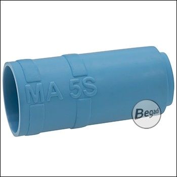 Begadi PRO 60° "MAG5 SHORT" AEG R-Hop Bucking / Rubber (Air Sealed, for approx. 5mm barrel window) -blue-