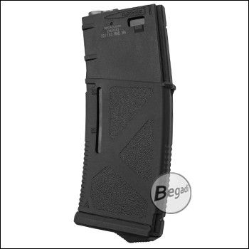 Arcturus M4 / M16 plastic midcap magazine, with viewing window &amp; adjustable capacity (30 / 130 BBs)