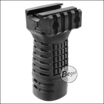 DLG Vertical Fore Grip / Frontgriff für 21mm Rails inkl. optinaler Zusatzrail (Nylon Fiber) -9,4cm / medium-