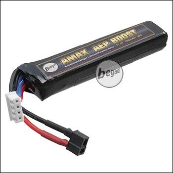 Begadi "AMAX" LiPo Akku 11,1V 700mAh 30C "AEP Boost" mit Mini Dean Anschluss