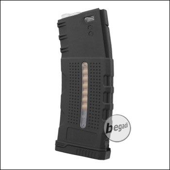 Battleaxe M4 / M16 Polymer MidCap Magazine (150 Bbs) "LCR Style" -black-