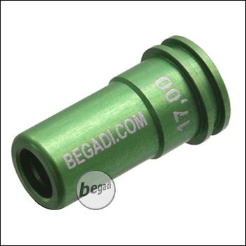 Begadi PRO CNC Nozzle in 7075 Aluminium with double O-ring -17.00mm-