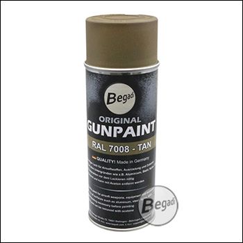 Original Begadi TAN Spray 400ml - (RAL 7008)
