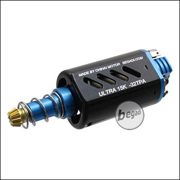 Begadi Ultra 15K - 32 TPA Neodym Ultra High Torque Motor, blau -lang-
