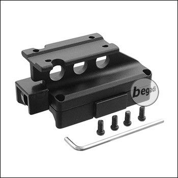 Begadi Side Lock QD Mount für 1x25 Short Dot -schwarz-