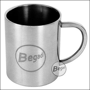 BEGADI Edelstahlbecher, isoliert & doppelwandig, 300ml