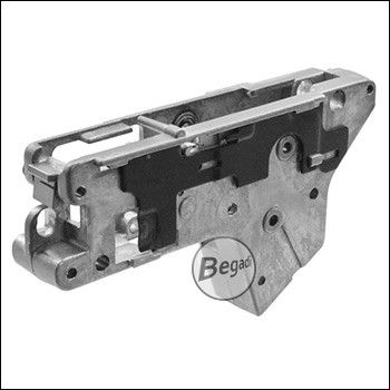 Begadi Werkstatt Outlet: ICS M4 CXP -SSS- Lower Gearbox Shell Set mit Selector Plate (ohne OVP)