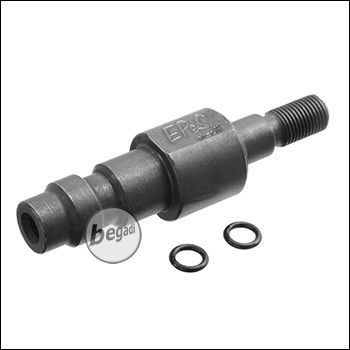 EPeS HPA Adapter mit US QD Anschluss (selbstschließend) für -KWA / KSC- Gas Magazine [E102-KWA]